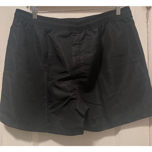 Women's Swim Board Shorts with Zippered Pockets Black NWT Size 2XL - Picture 7 of 9
